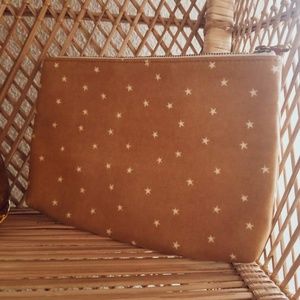Madewell Star Print Clutch